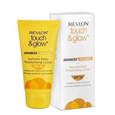 Revlon India Touch & Glow Advanced Radiance Sun Care Daily Moisturizing Lotion Spf 30