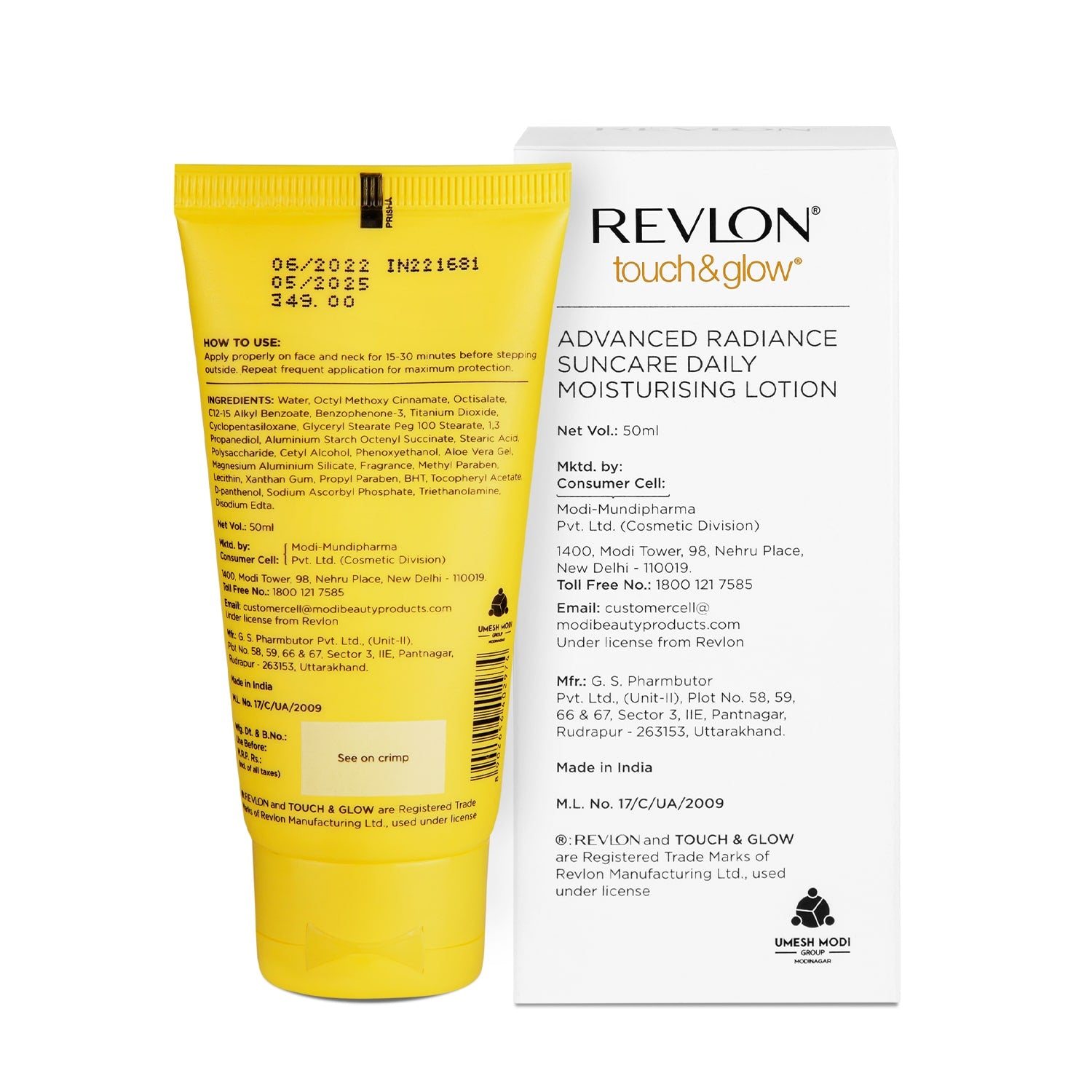 Revlon India Touch & Glow Advanced Radiance Sun Care Daily Moisturizing Lotion Spf 30 — photo 6