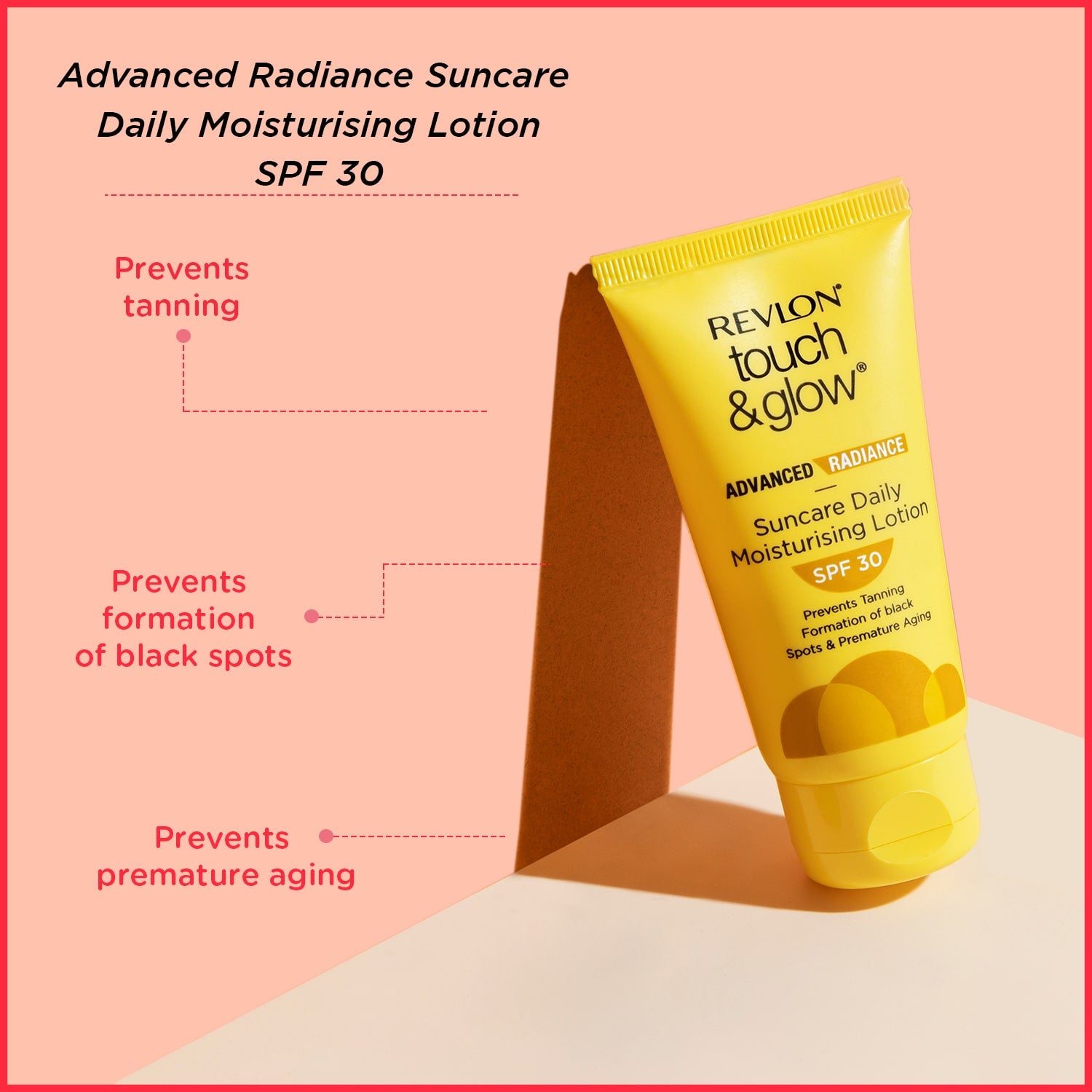 Revlon India Touch & Glow Advanced Radiance Sun Care Daily Moisturizing Lotion Spf 30 — photo 8