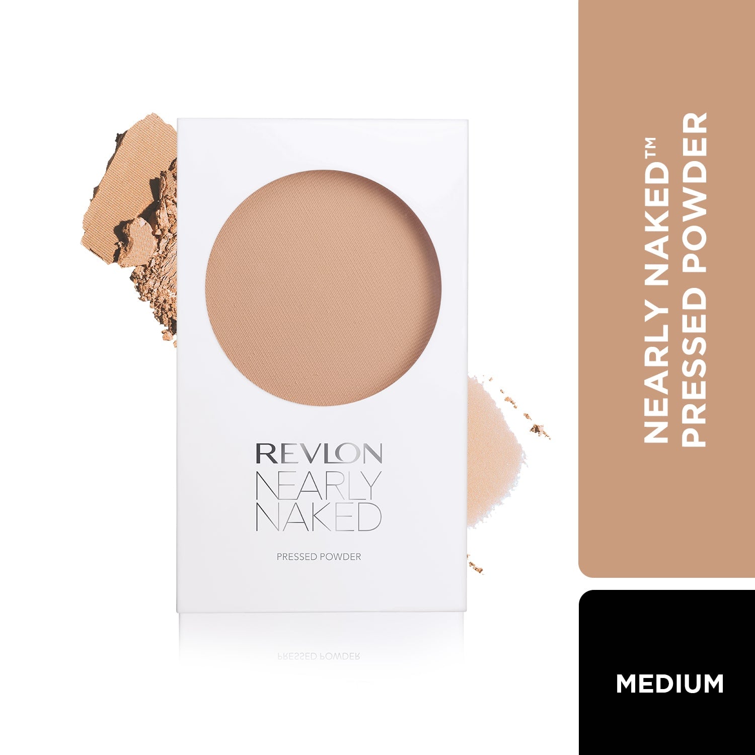 Revlon Nearly Naked Pressed Powder, Fair — photo 2