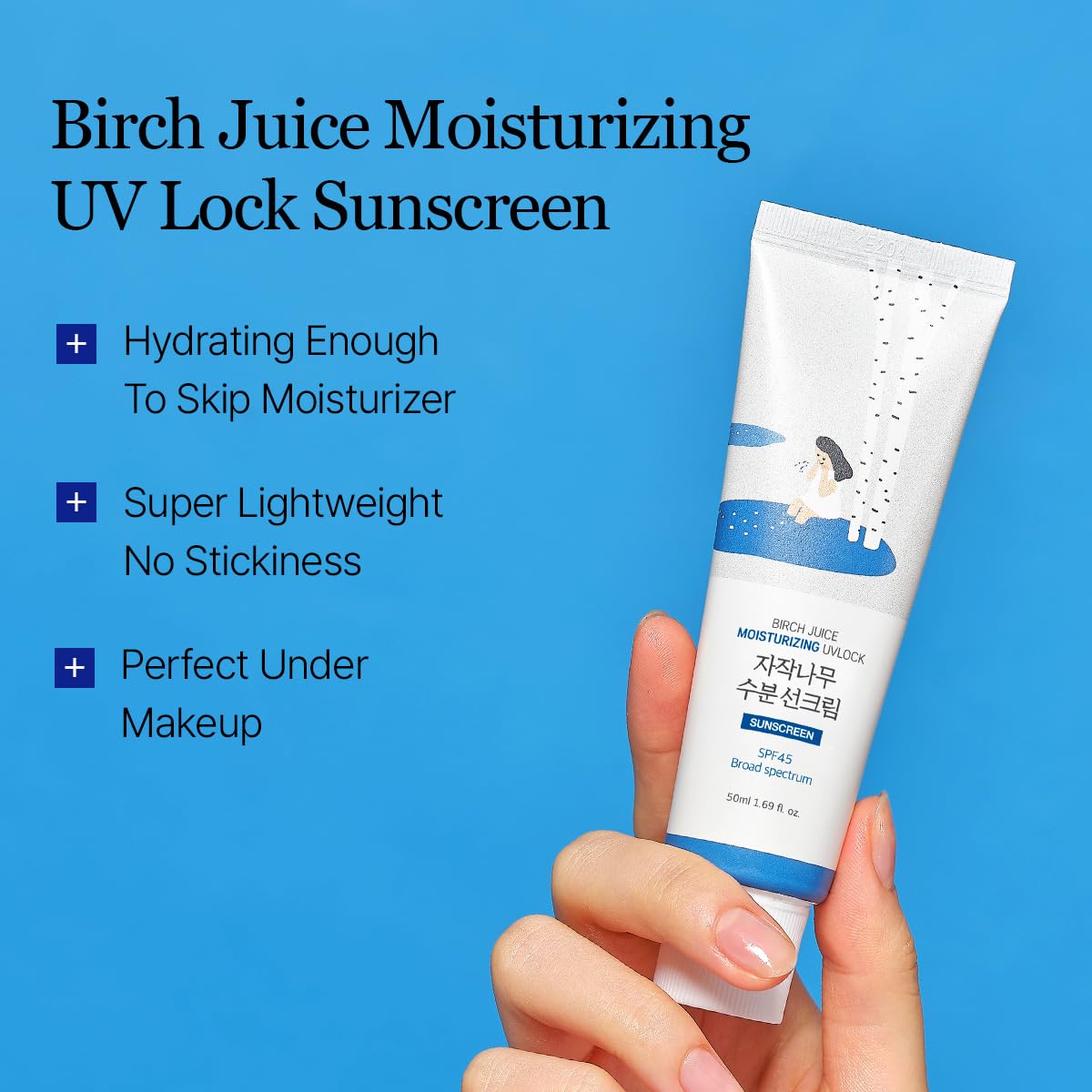 Round Lab Birch Juice Moisturizing Sunscreen 50ml — photo 2
