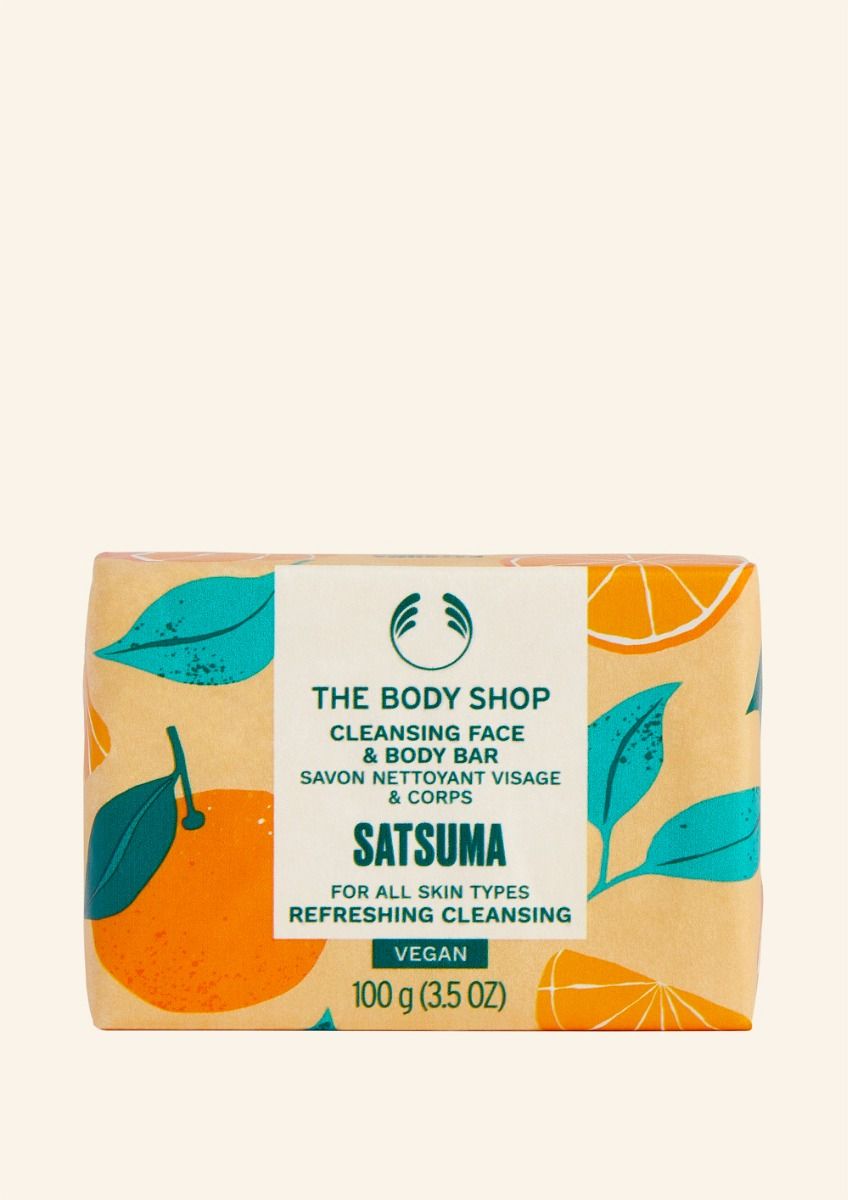 Satsuma Cleansing Face & Body Bar-100G, The Body Shop — photo 2