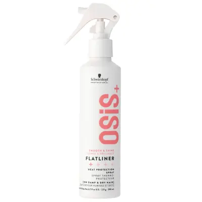 SCHWARZKOPF PROFESSIONAL OSIS+ FLATLINER +HEAT PROTECTION SPRAY 200ML