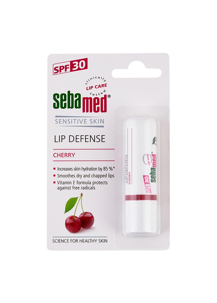 SEBAMED LIP DEFENCE CHERRY FOR SENSITIVE SKIN 4.8G