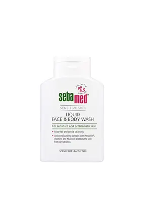 SEBAMED LIQUID FACE AND BODY WASH 200ML