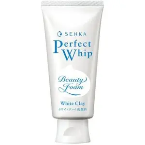 SENKA PERFECT WHIP BEAUTY FOAM WHIE CLAY CLEANSER FROM JAPAN120G