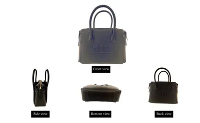 SHE WOLF BLACK PREMIUM WOMENS HANDBAG