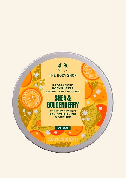 Shea & Goldenberry Body Butter-200ml x 2, The Body Shop