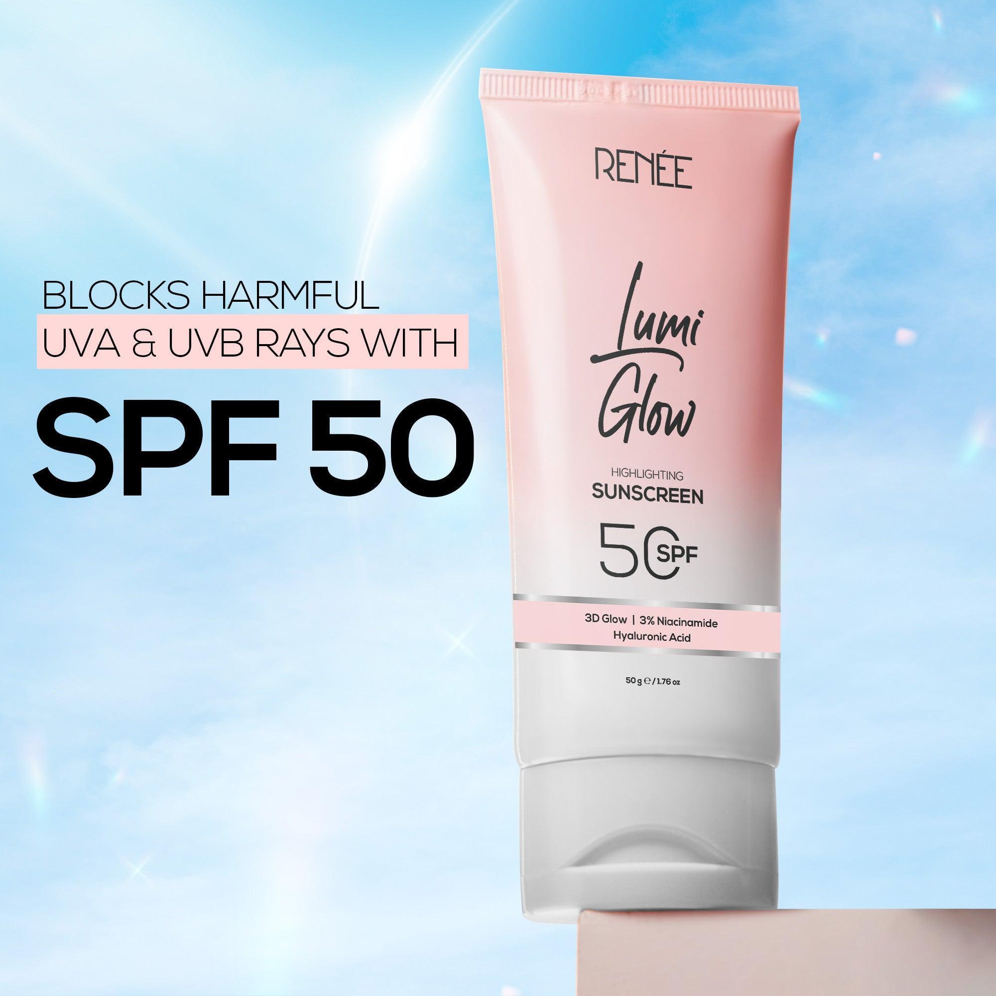 Skincare RENEE Lumi Glow Highlighting Sunscreen In-Vivo Tested SPF 50 — photo 2