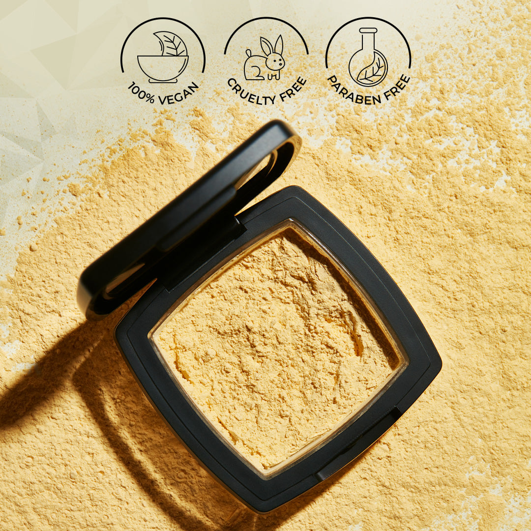 SUGAR Cosmetics All Set To Go Banana Face Powder — photo 4