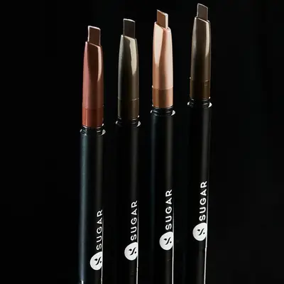 SUGAR Cosmetics Arch Arrival Brow Definer, 03 Woody Scooby (Deep Brown)