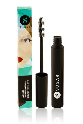 SUGAR Cosmetics Lash Mob Limitless Mascara, 01 Black With A Bang