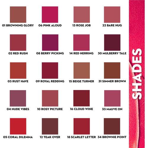 SUGAR Cosmetics Limited Edition Nothing Else Matter Longwear Lipstick, 18 Scarlet Letter (Pure Red) — photo 4