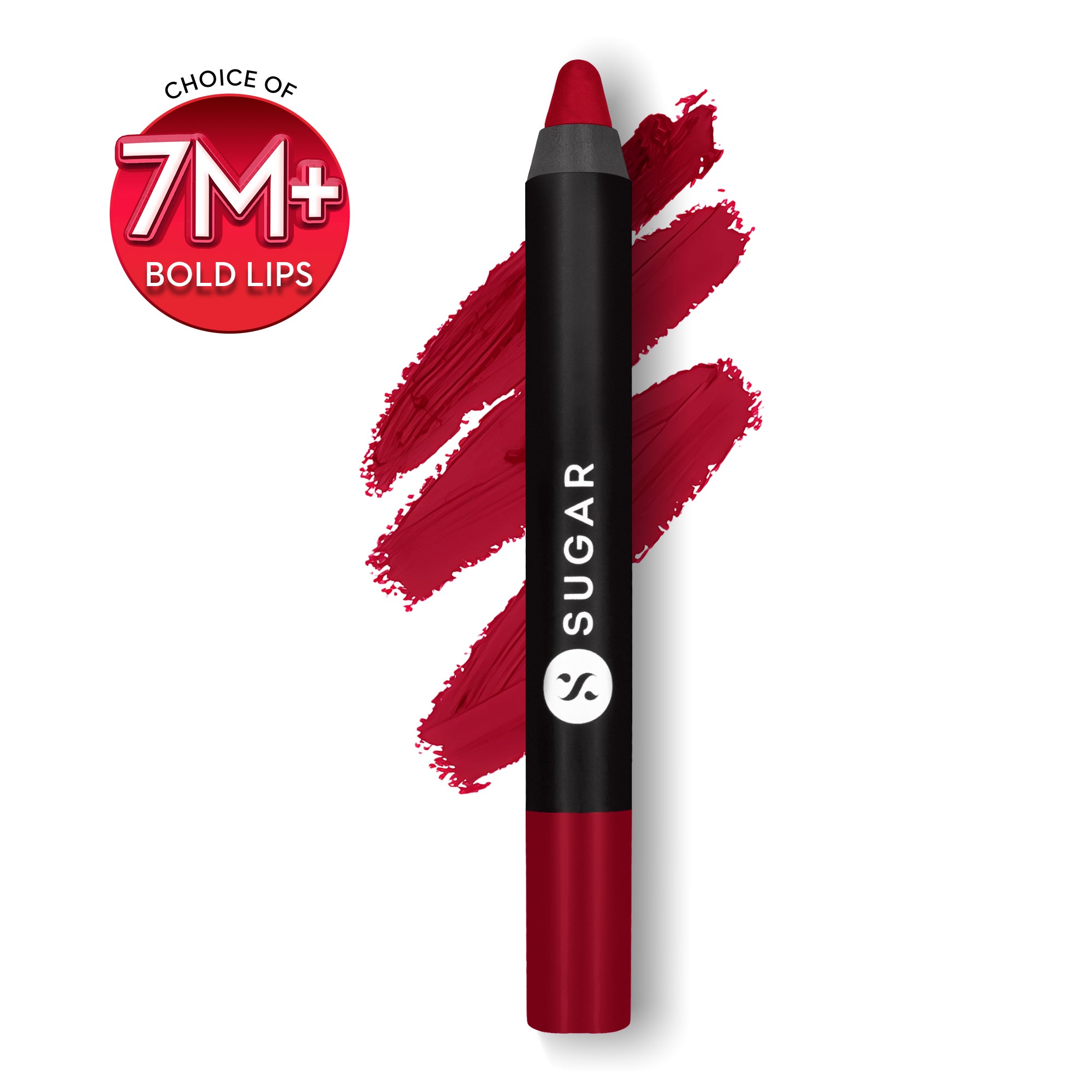 SUGAR Cosmetics Matte As Hell Crayon Lipstick, 17 Brandy Harrington (Rusty Reddish Pink) — photo 3