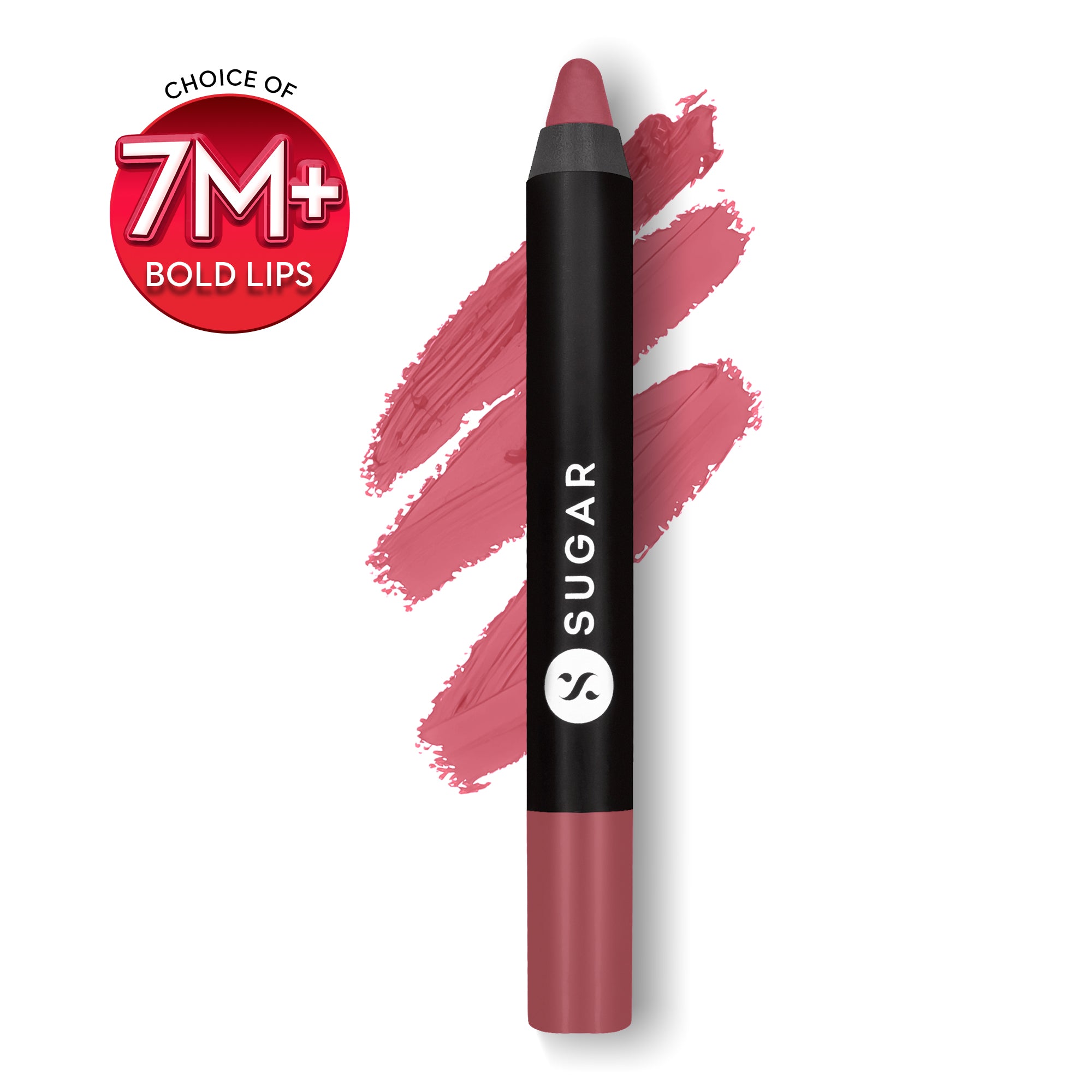 SUGAR Cosmetics Matte As Hell Crayon Lipstick, 20 Buffy Summers (Mid-tone Warm Nude) — photo 4