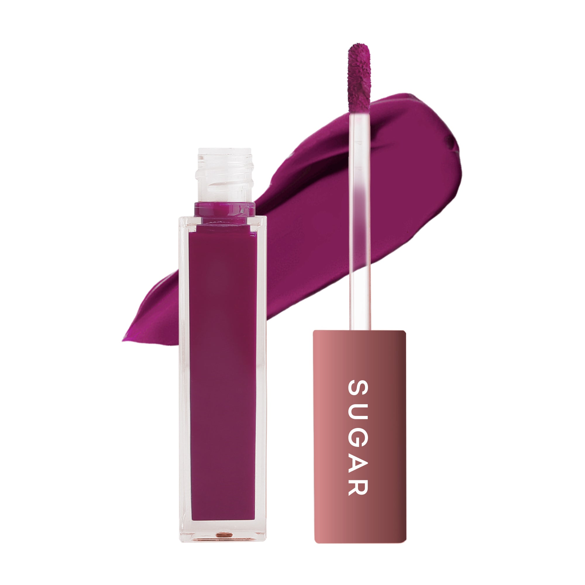 SUGAR Cosmetics Mettle Liquid Lipstick, 04 Sirius (Cherry Red) — photo 2