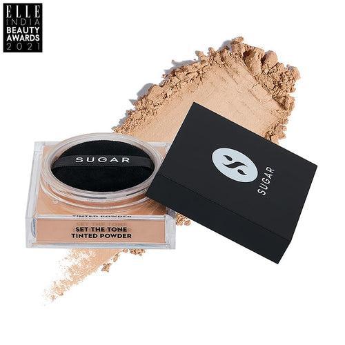 SUGAR Cosmetics Set The Tone Tinted Face Powder, 30 Chococcino (Medium) — photo 4