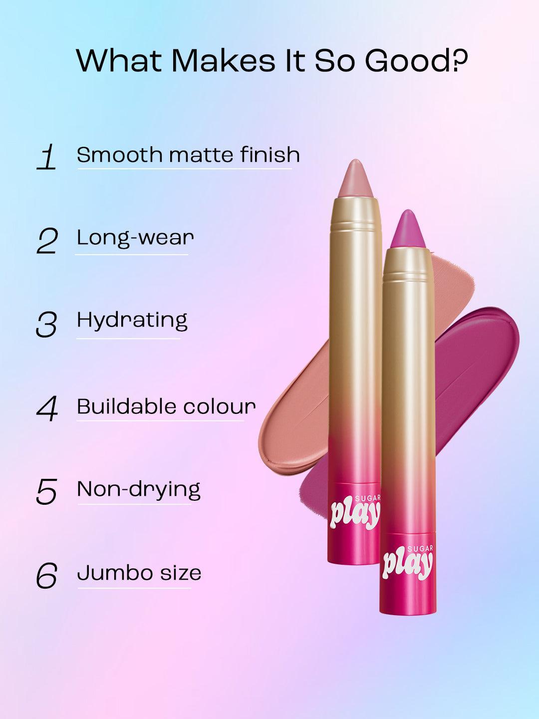 SUGAR Play Smooth Operator Lip Crayon, 04 YOLO — photo 4