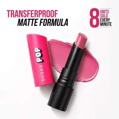 SUGAR POP Ultrastay Transferproof Lipstick-4, 14 Bronze Beauty