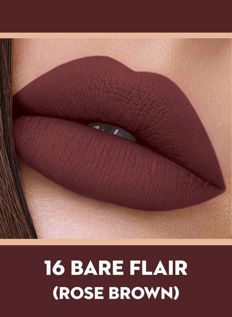 SUGAR SMUDGE ME NOT LIQUID LIPSTICK 16 BARE FLAIR 4.5ML