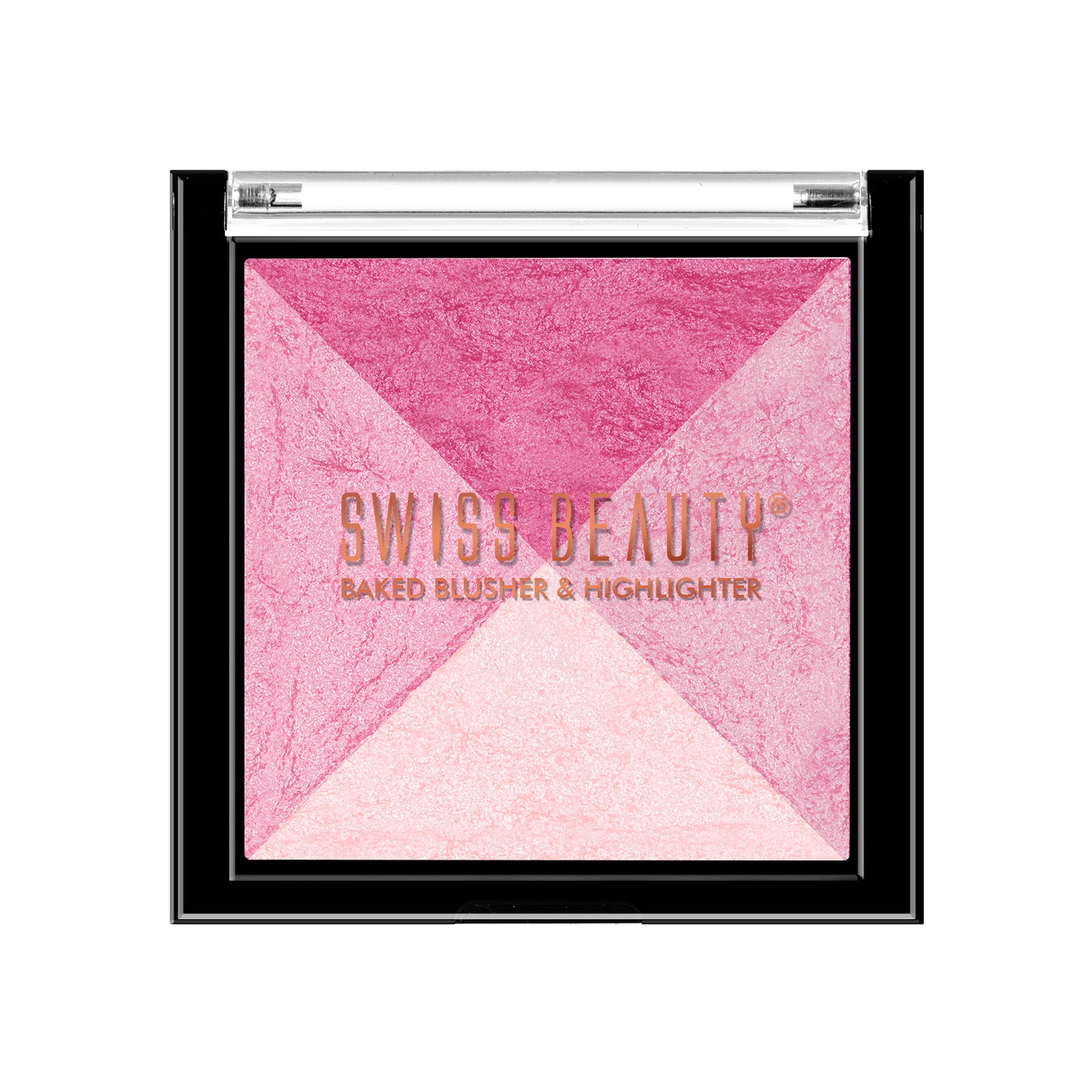Swiss Beauty 2-in 1- Baked Blusher & Highlighter, 3 — photo 3