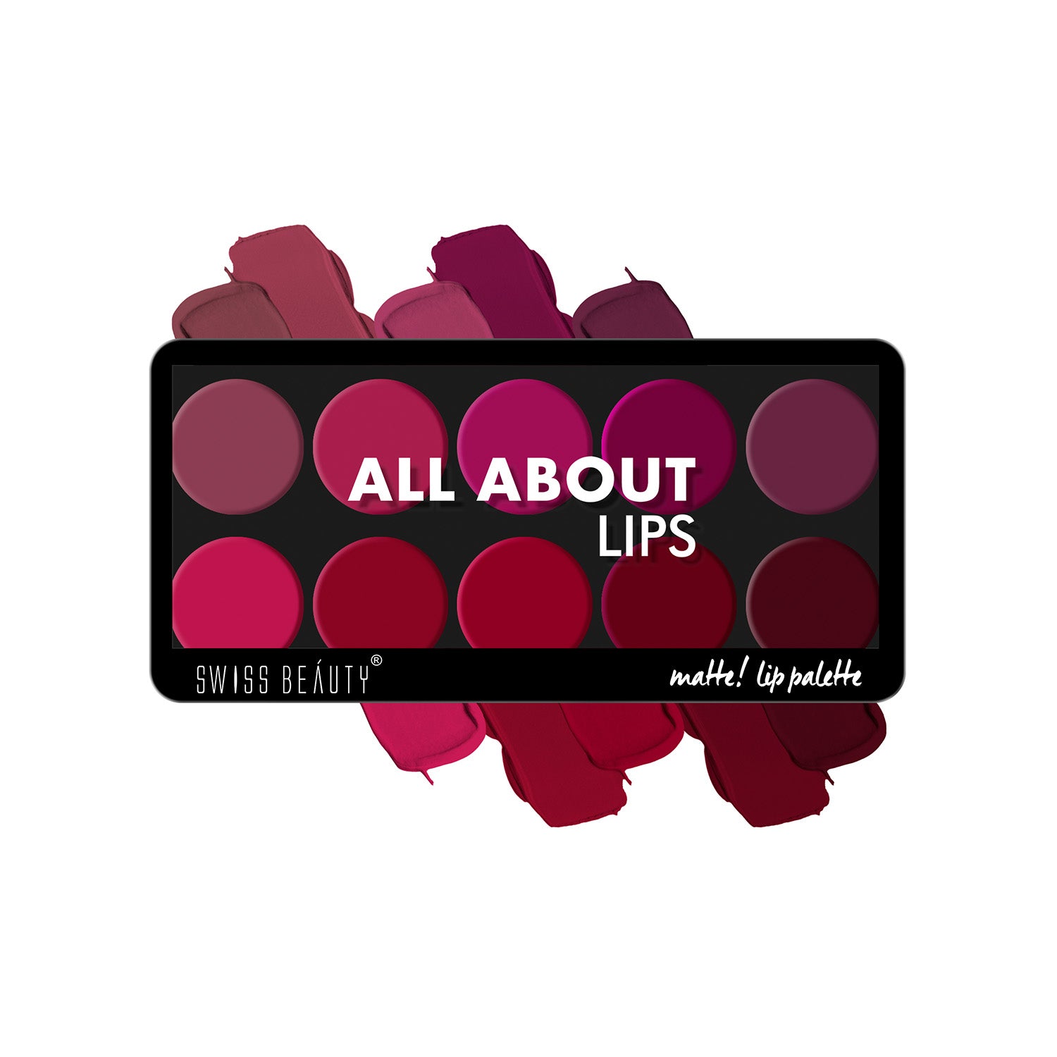SWISS BEAUTY ALL ABOUT LIPS PALETTE 02 12G