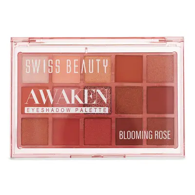 SWISS BEAUTY AWAKEN EYESHADOW PALETTE 02 BREWED MORNING 11G