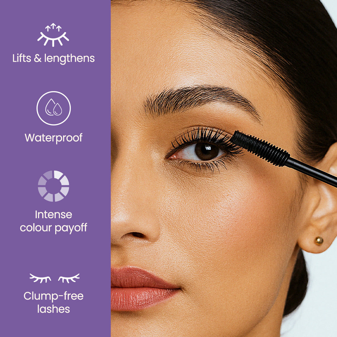 SWISS BEAUTY BOLD EYES SUPER LASH MASCARA WATERPROOF 7.5ML — photo 2