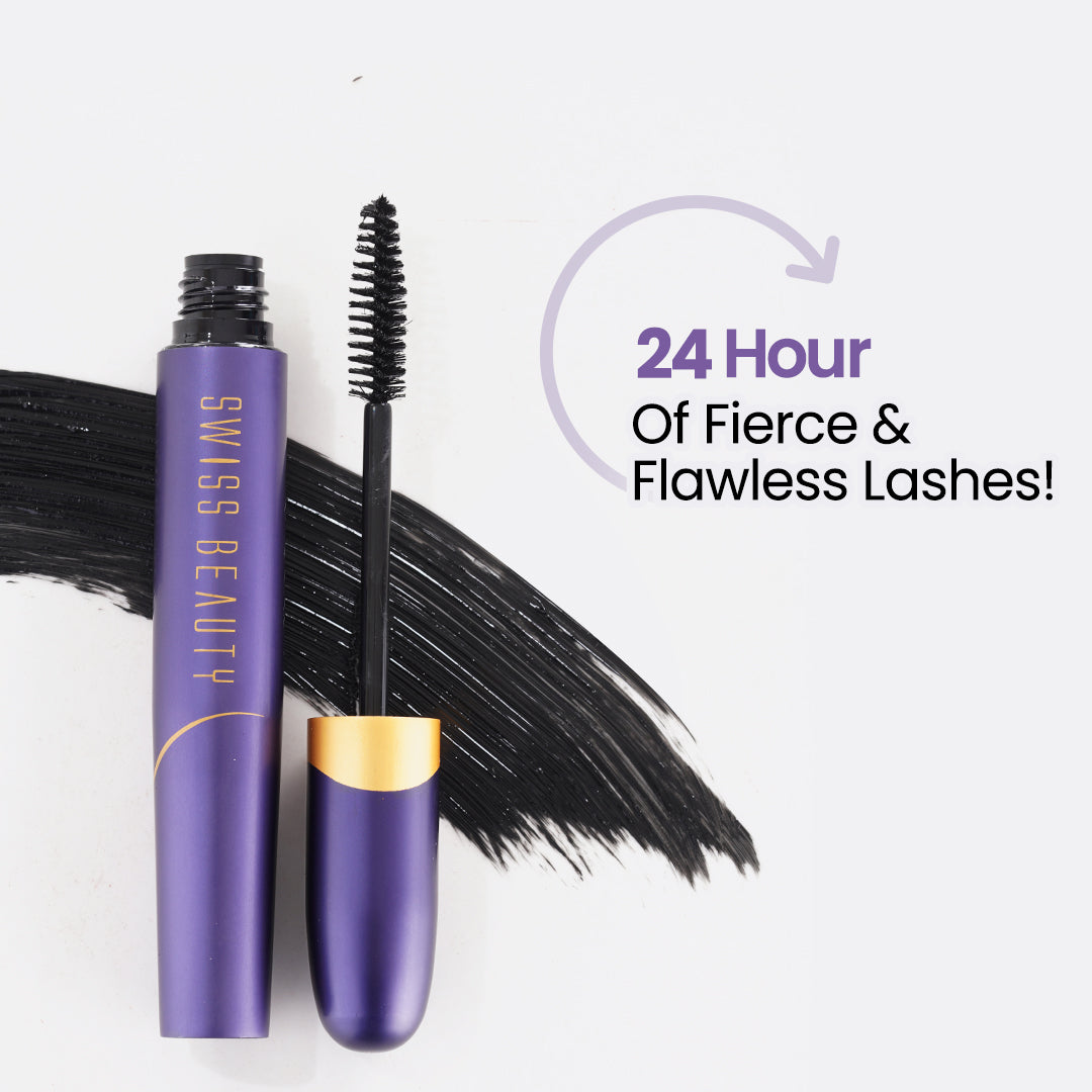 SWISS BEAUTY BOLD EYES SUPER LASH MASCARA WATERPROOF 7.5ML — photo 4