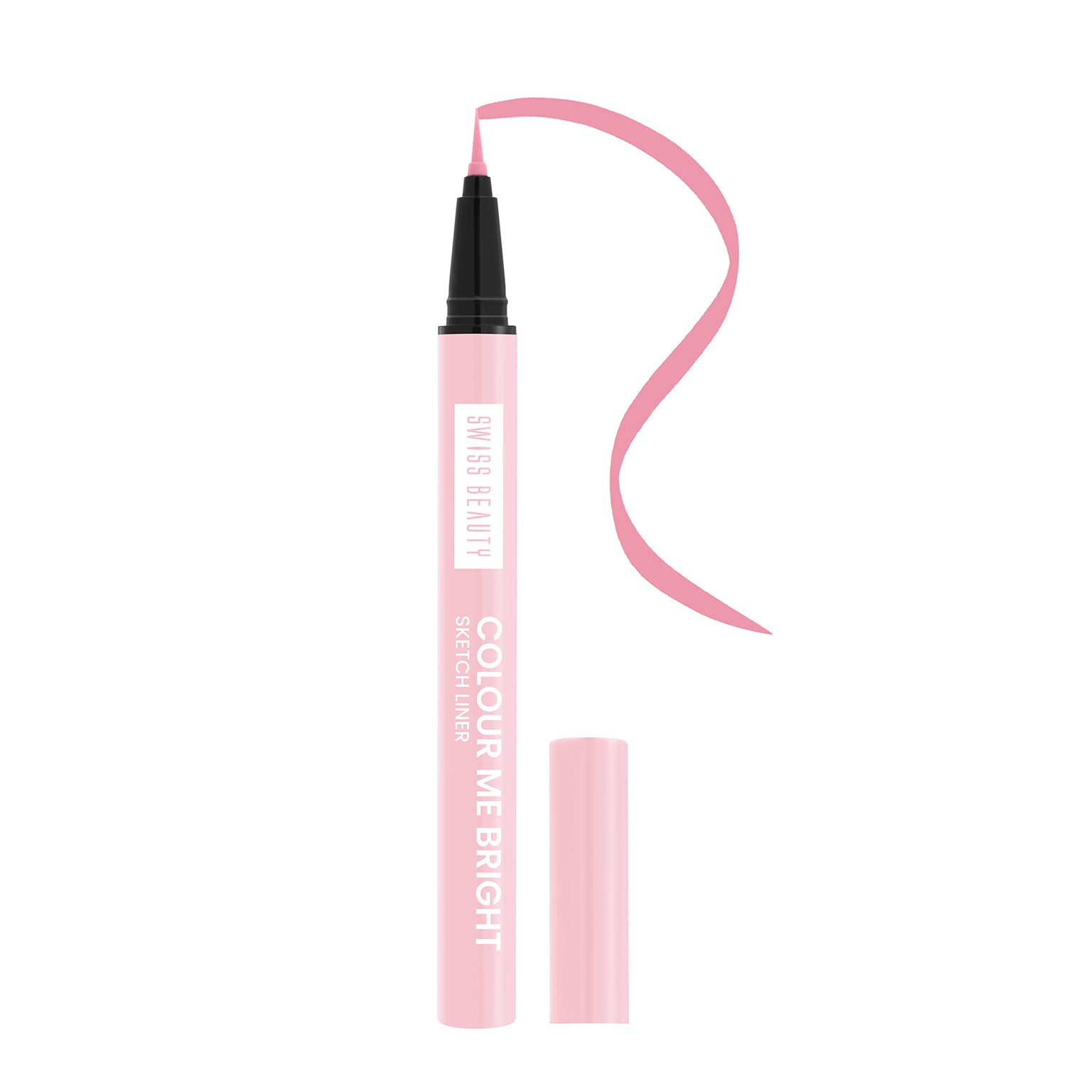 Swiss Beauty Colour Me Bright Sketch Eyeliner, Black Beauty — photo 2