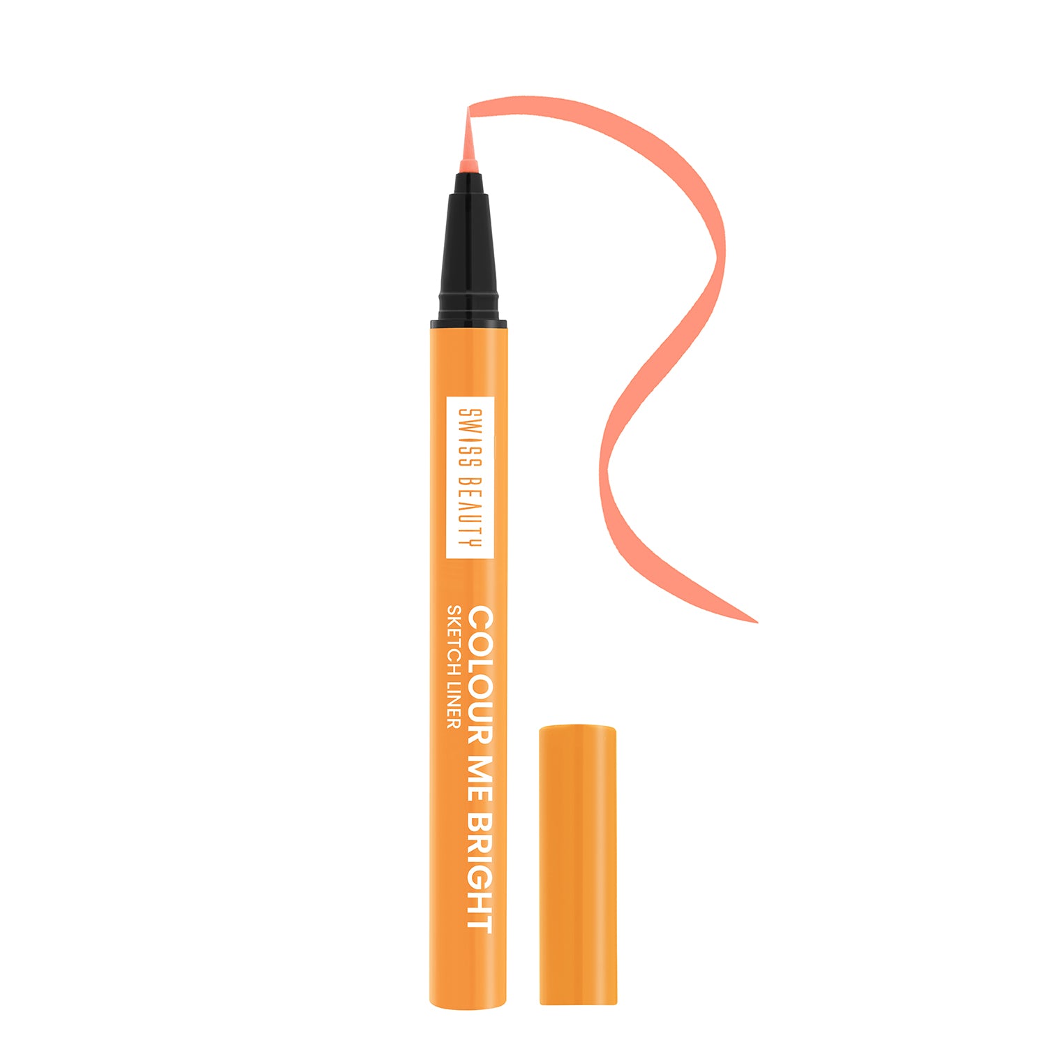 Swiss Beauty Colour Me Bright Sketch Eyeliner, Black Beauty — photo 4