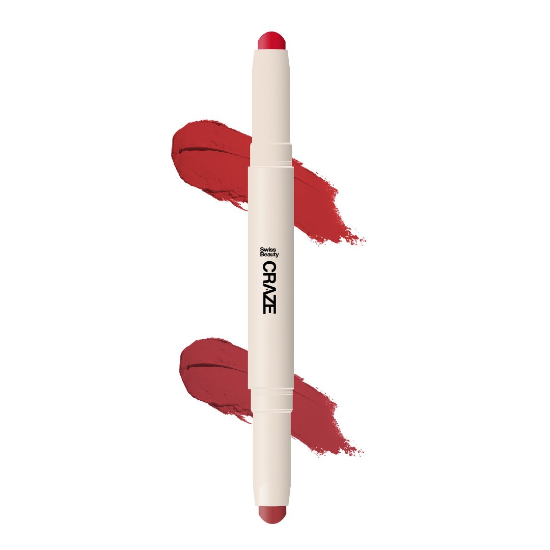SWISS BEAUTY CRAZE DUO LIP COLOR 01