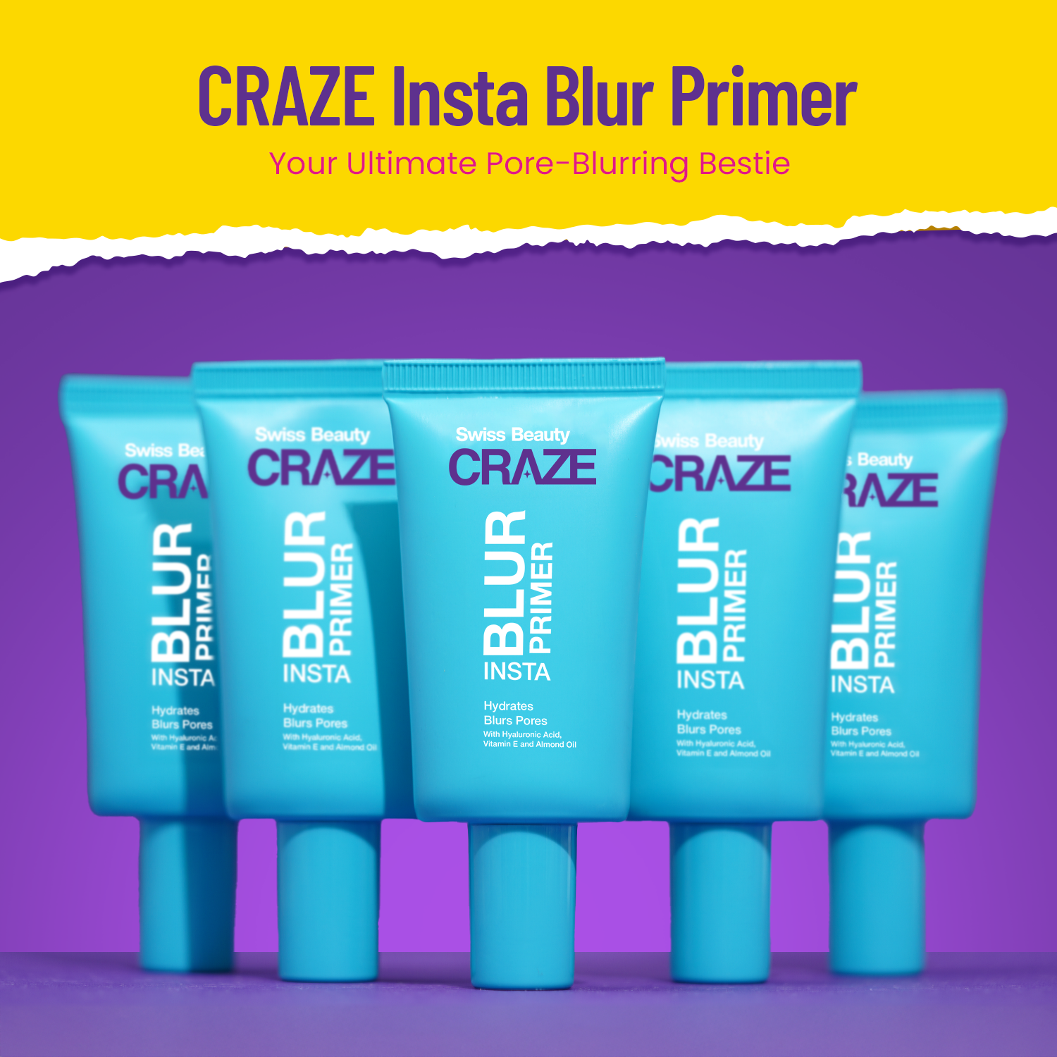 Swiss Beauty CRAZE Insta Blur Primer — photo 2