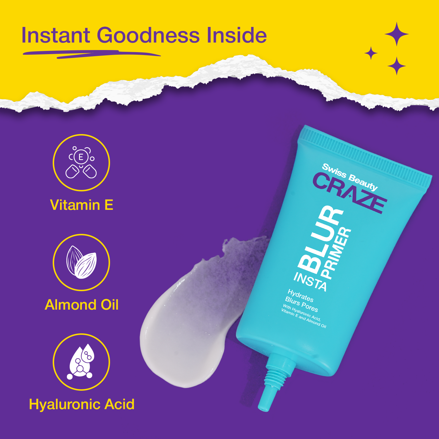 Swiss Beauty CRAZE Insta Blur Primer — photo 4
