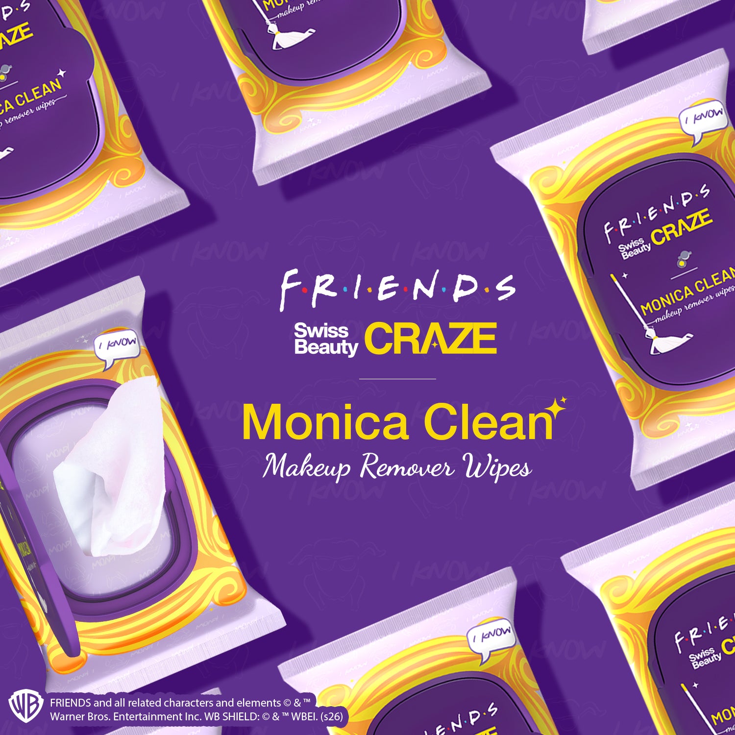 Swiss Beauty CRAZE Monica Clean Makeup Remover Wipes — photo 2