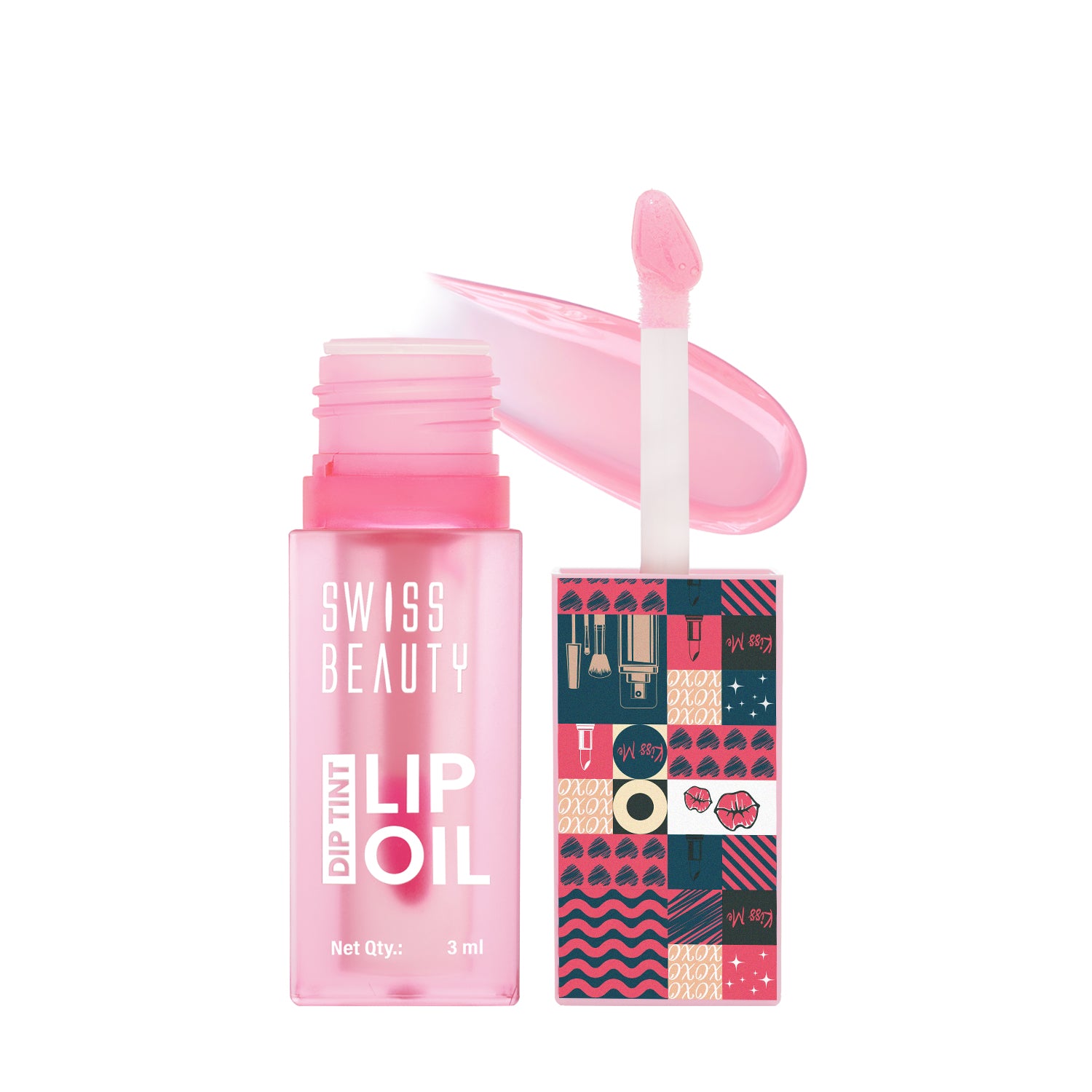 Swiss Beauty Dip Tint Lip Oil, Dragon Fruit — photo 3