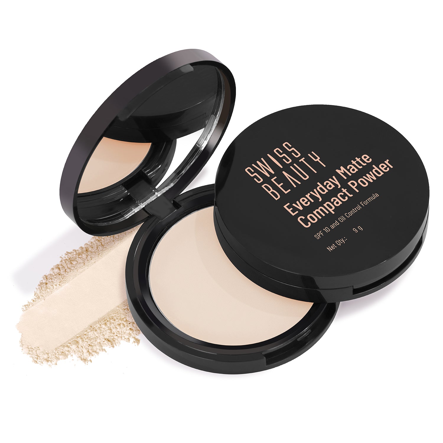SWISS BEAUTY EVERYDAY MATTE COMPACT POWDER 04 HONEY 9G