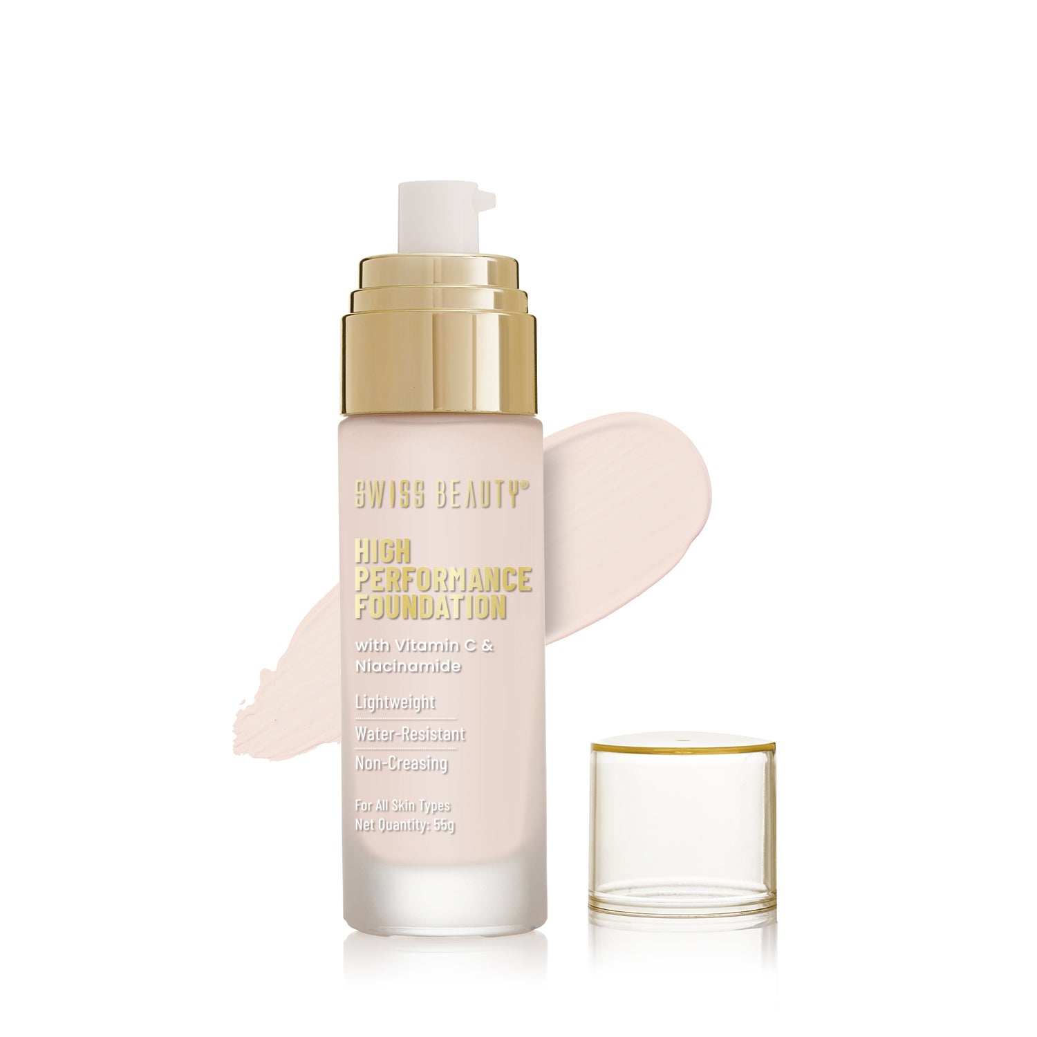 Swiss Beauty High Performance Foundation, Natural Buff — photo 3