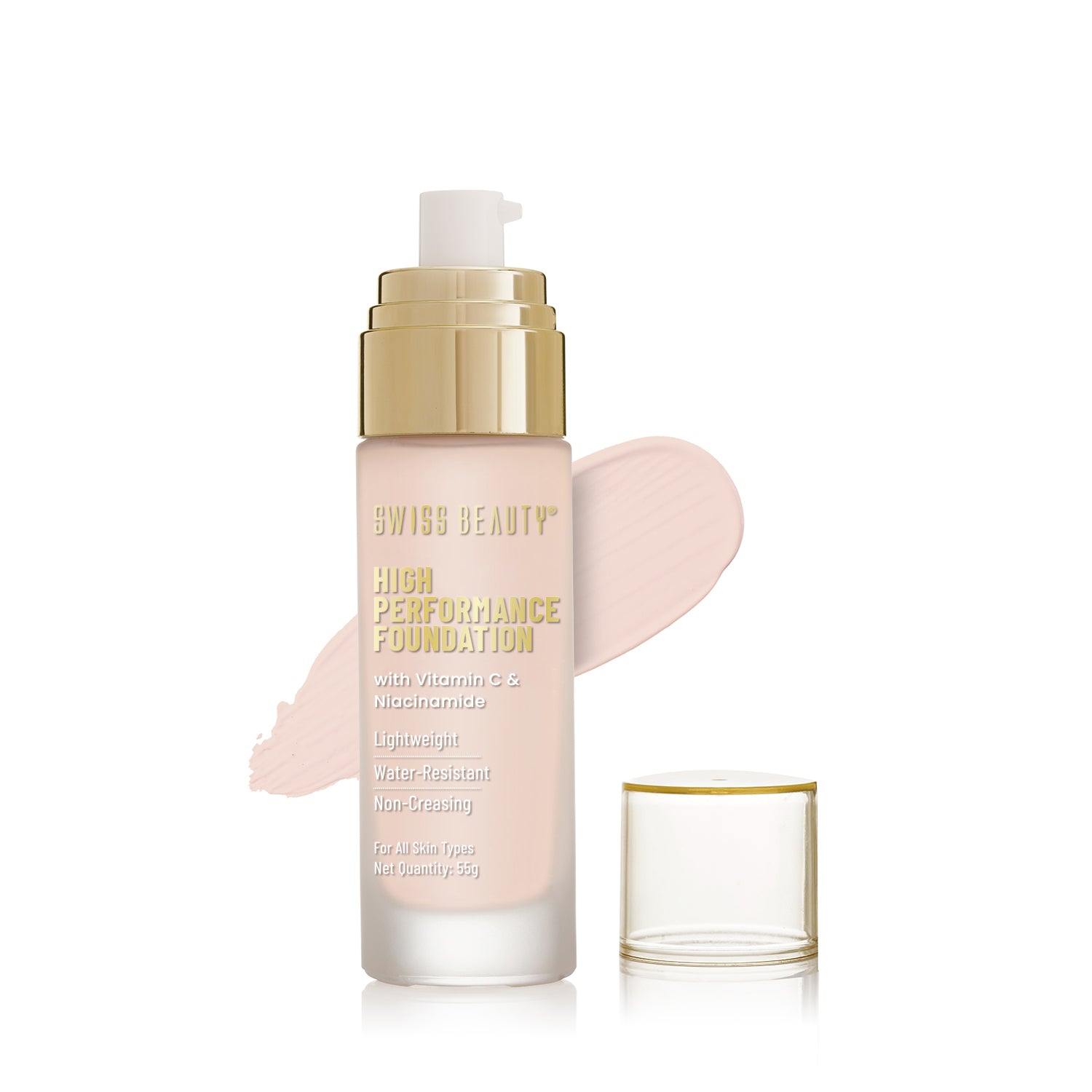 Swiss Beauty High Performance Foundation, Natural Buff — photo 4