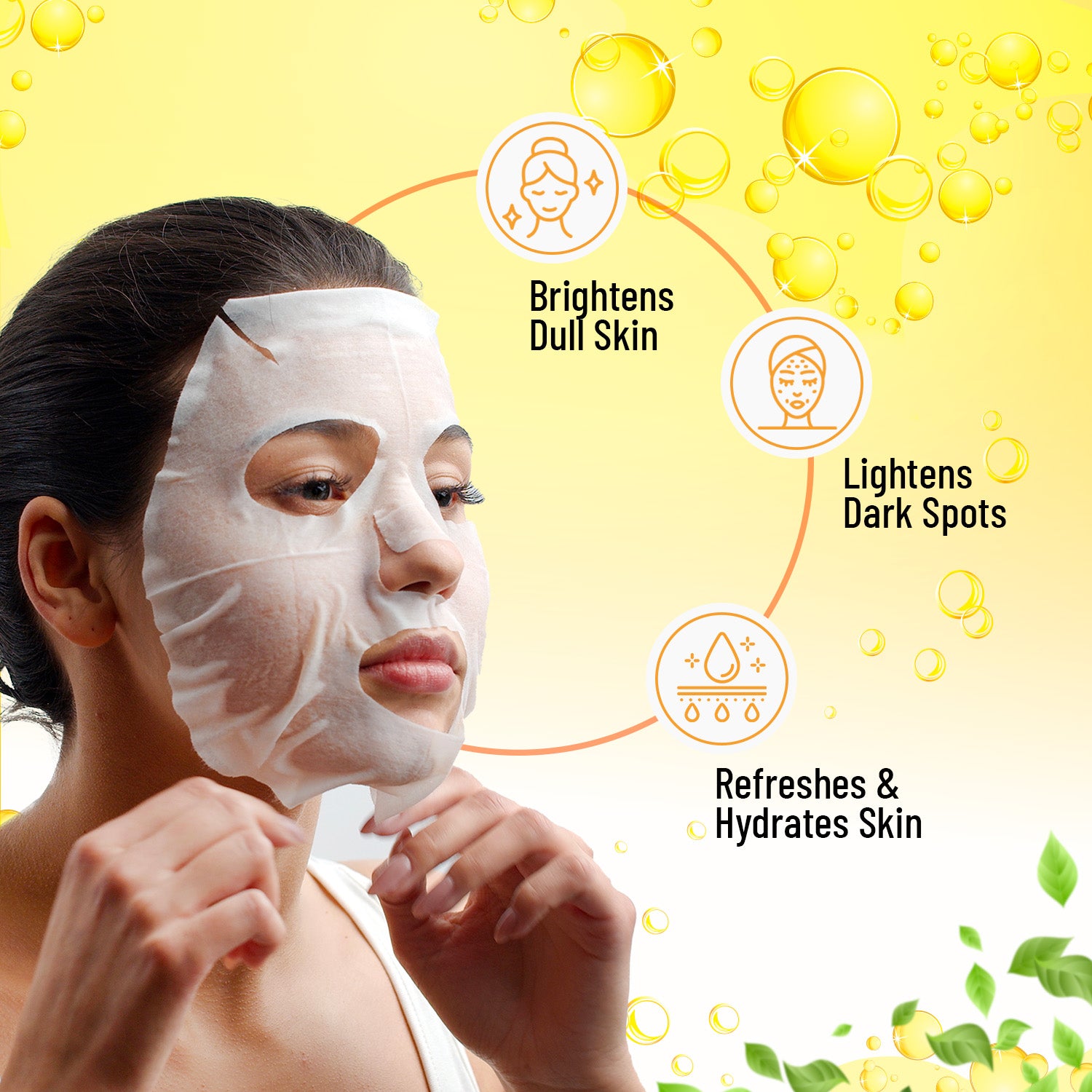 SWISS BEAUTY LEMON & VITAMIN C SHEET MASK — photo 4