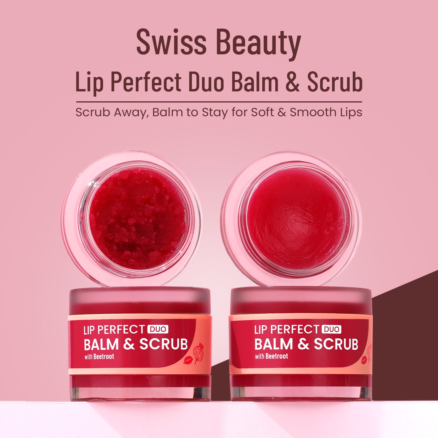 Swiss Beauty Lip Perfect Duo Balm & Scrub with Coffee Extract — photo 4