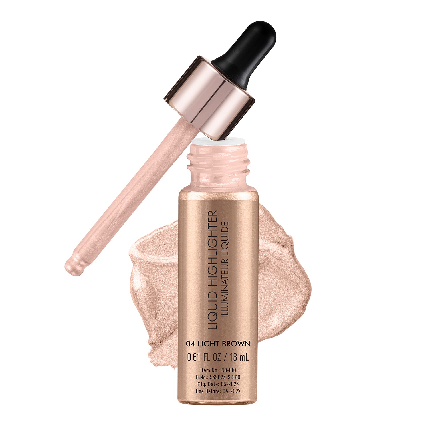 Swiss Beauty Liquid Highlighter, Metal — photo 4