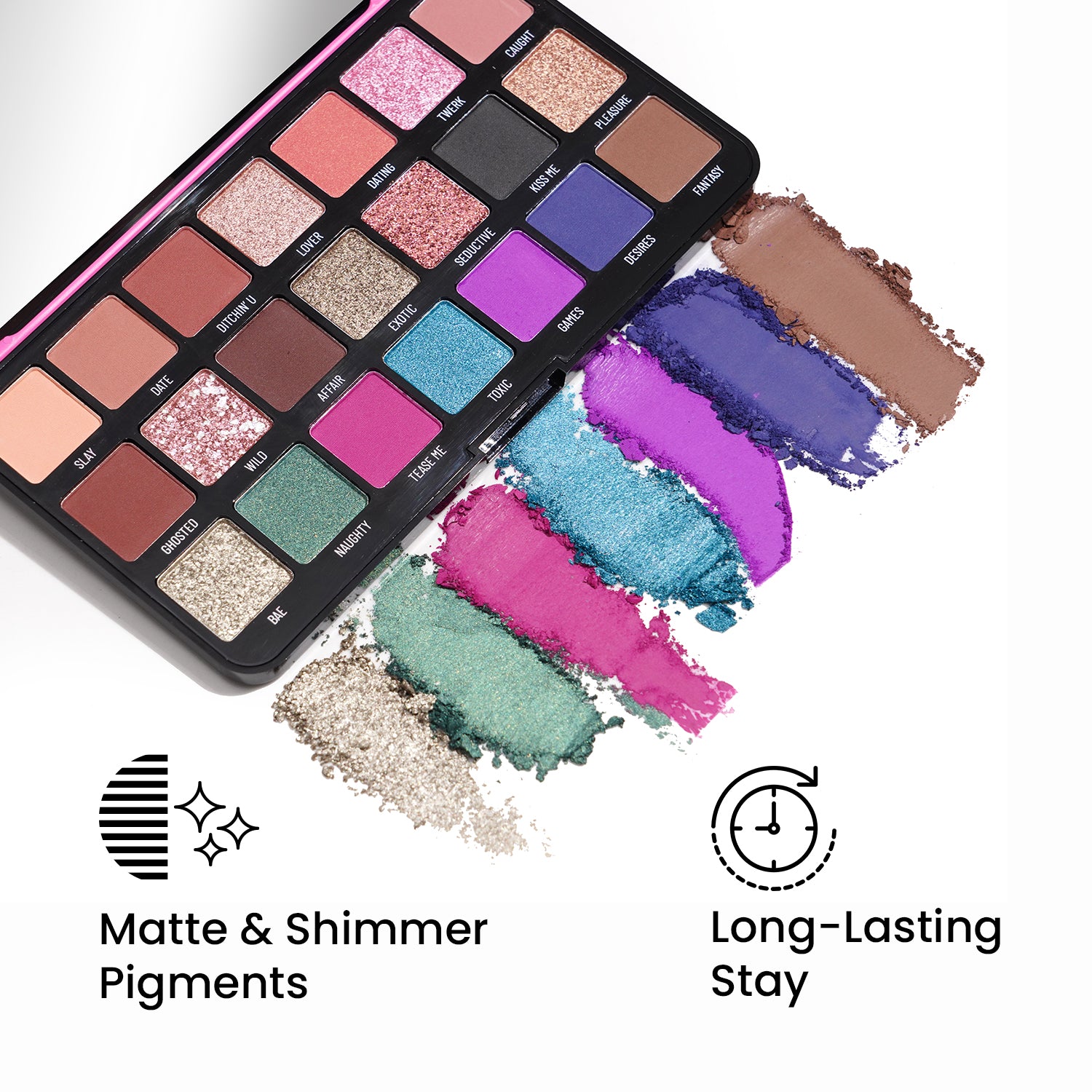 SWISS BEAUTY MAJOR ONE 21 EYESHADOW PALETTE 20G — photo 4