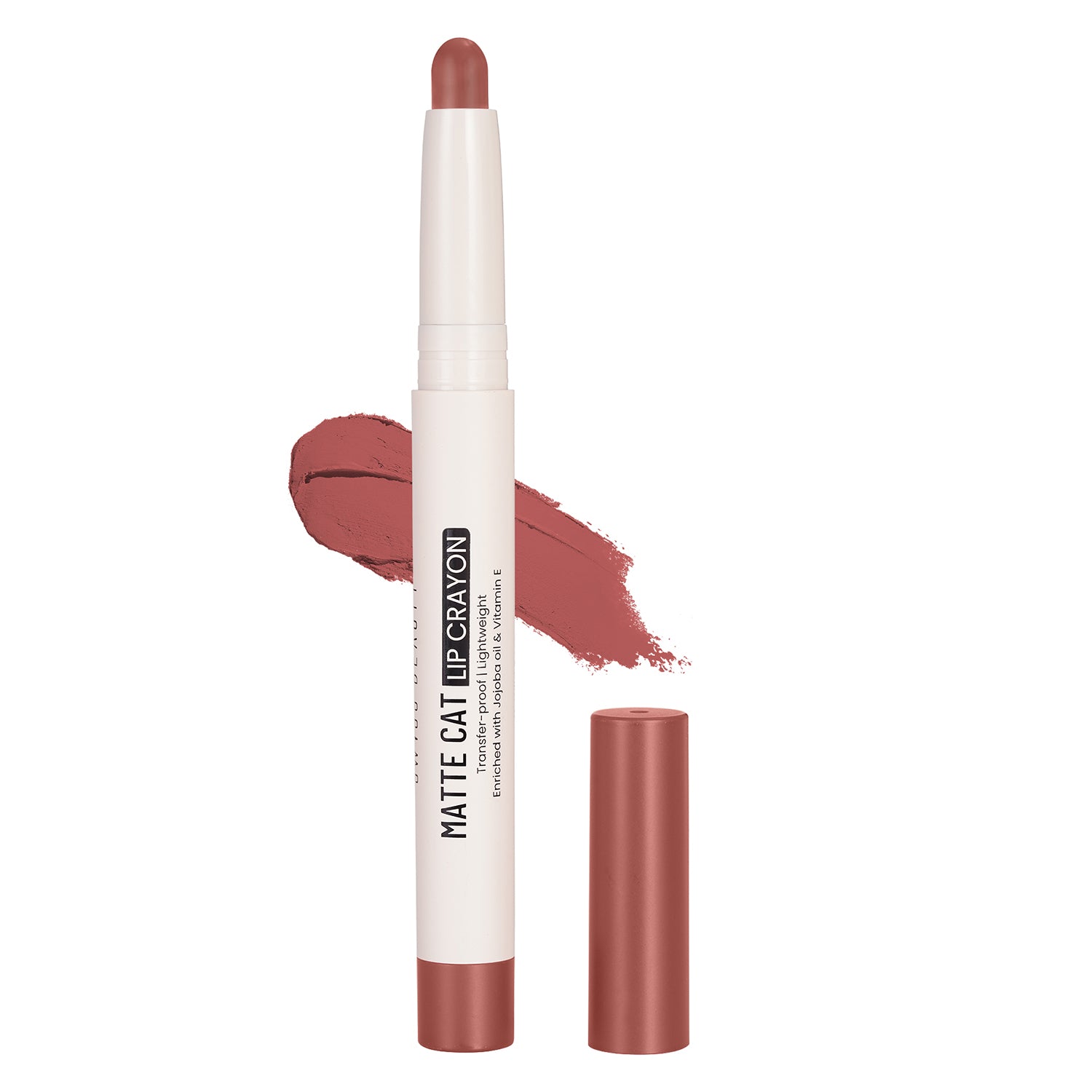 SWISS BEAUTY MATTE CAT LIP CRAYON 03 BRICK SHELL 1.5G