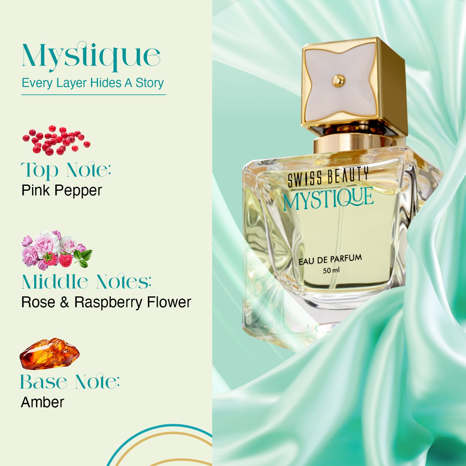 Swiss Beauty Mystique Eau De Parfum — photo 2