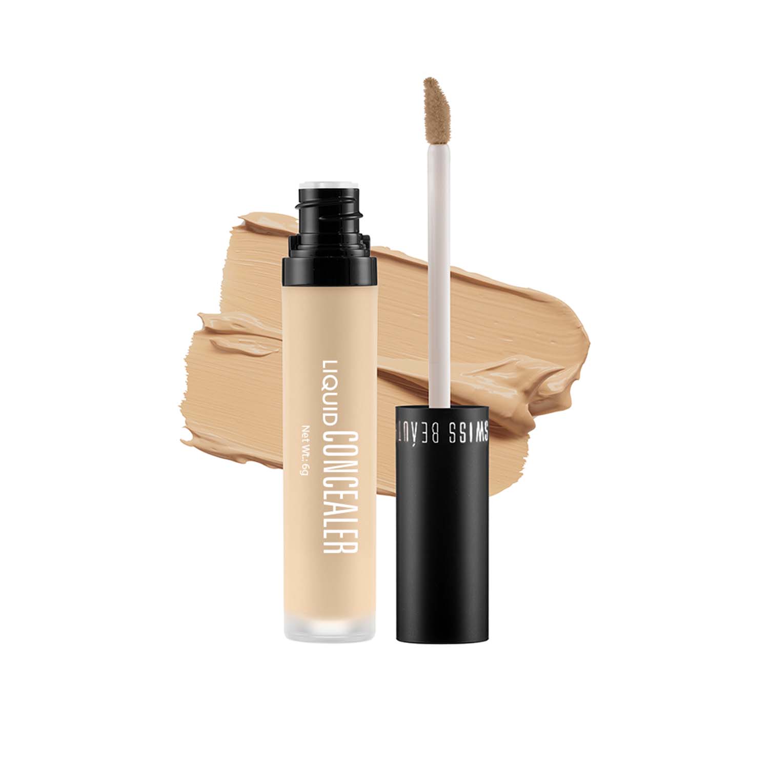 SWISS BEAUTY PERFECT LIQUID CONCEALER 09 0RANGE 6G — photo 3