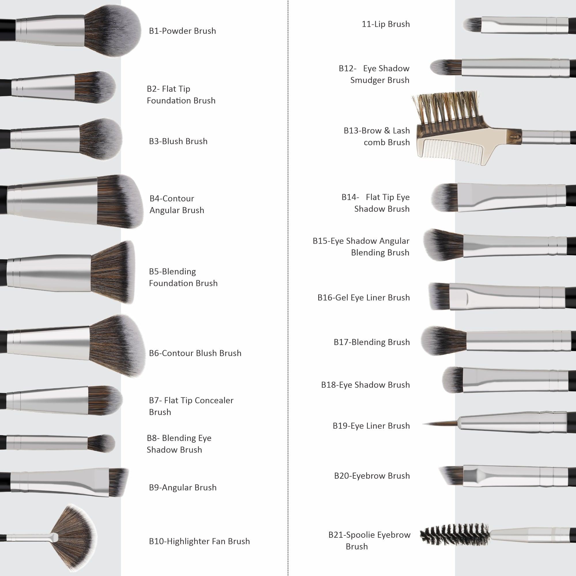 Swiss Beauty Professional Series Makeup Brush 20 Piece Set — photo 3