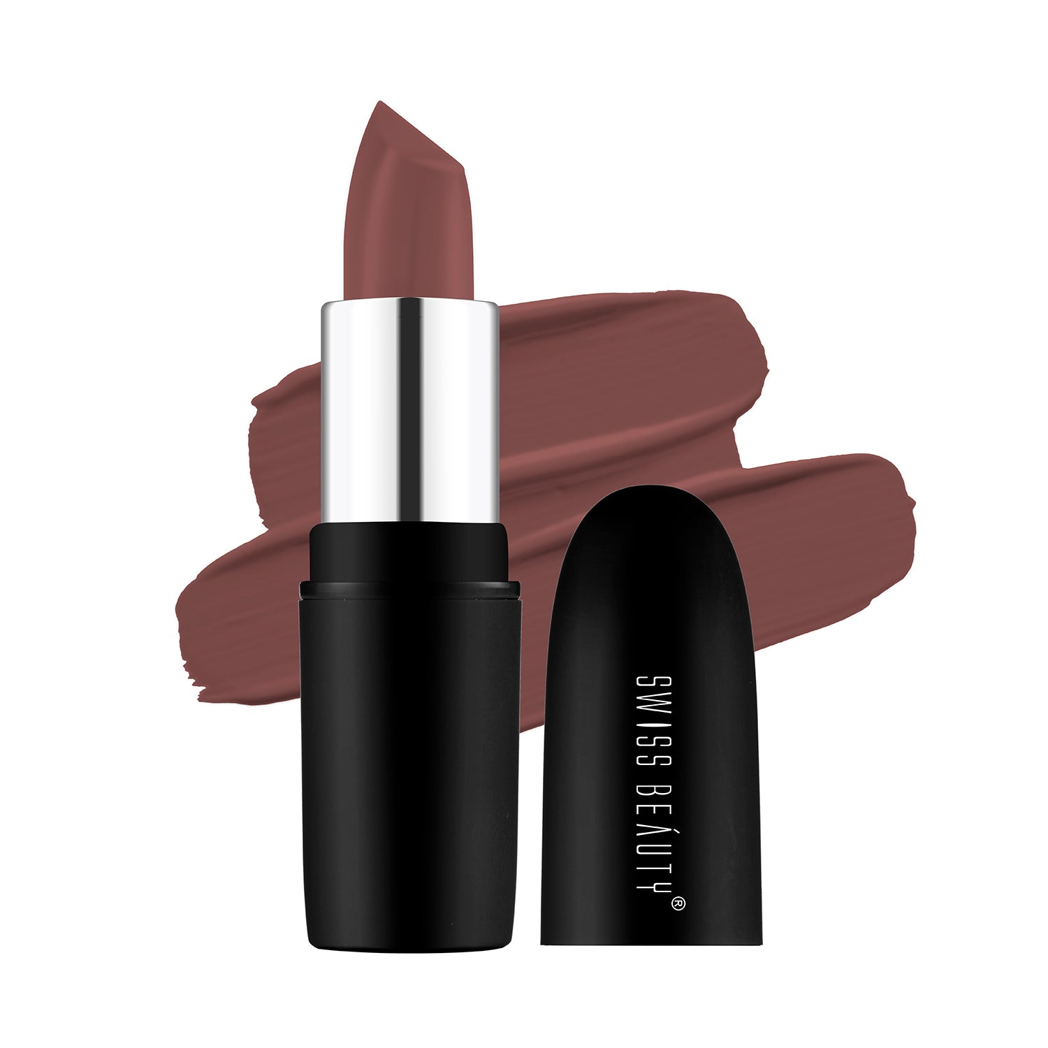 SWISS BEAUTY PURE MATTE LIPSTICK 207 RASPBERRY 3.8G — photo 3