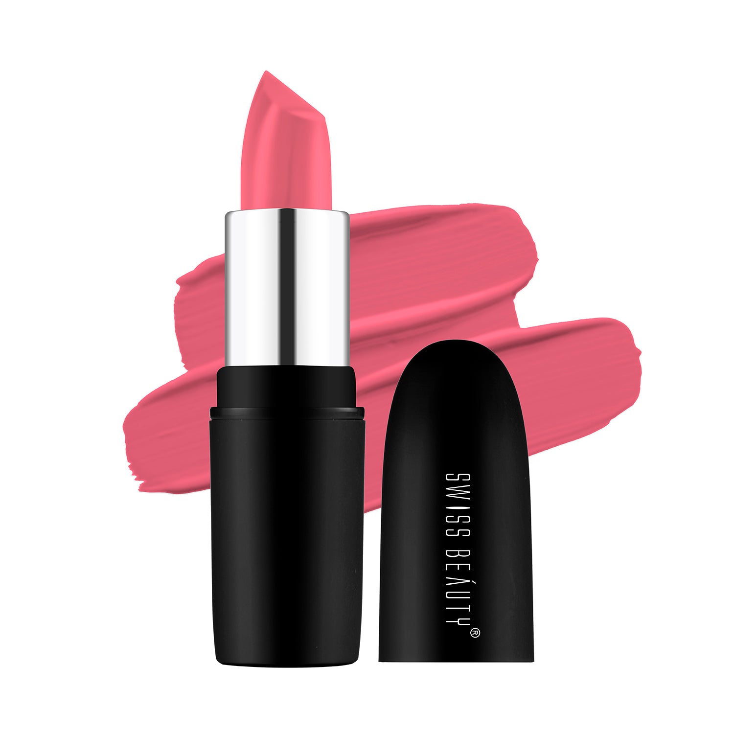 Swiss Beauty Pure Matte Lipstick, Red-Wine — photo 2