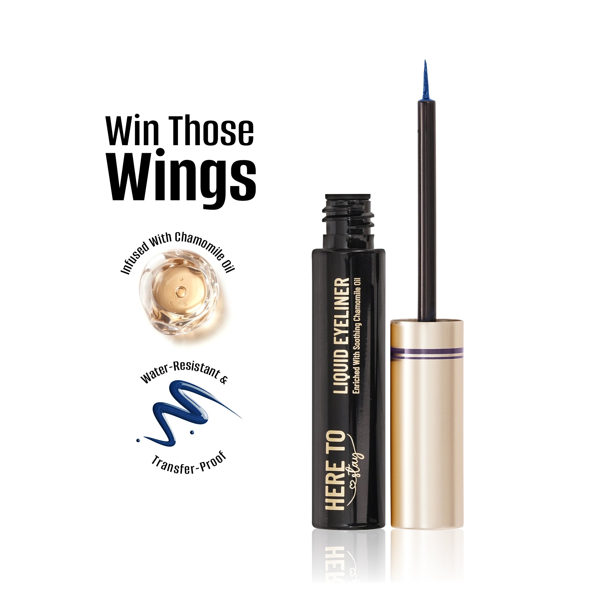 Swiss Beauty Select Here To Stay Liquid Liner,04:Magnet Black 3ML — photo 3